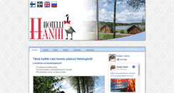 Desktop Screenshot of hotellihanhi.com